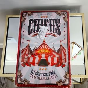 Metal Circus Sign